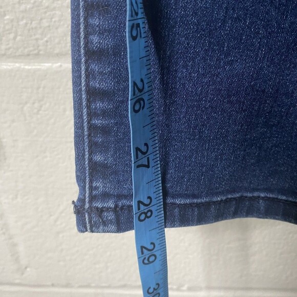 Chicos womens skinny Jeans 2.5 sz 14 Large Blue Medium Wash high rise stretch - Picture 11 of 11